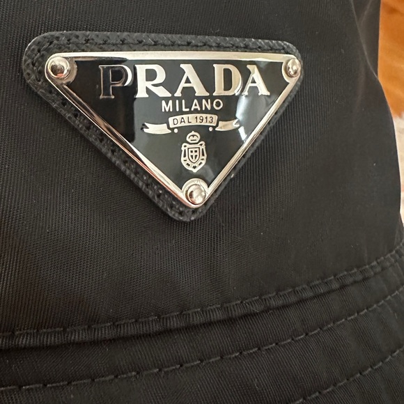 Prada Classic Black Bucket Hat - Picture 10 of 11